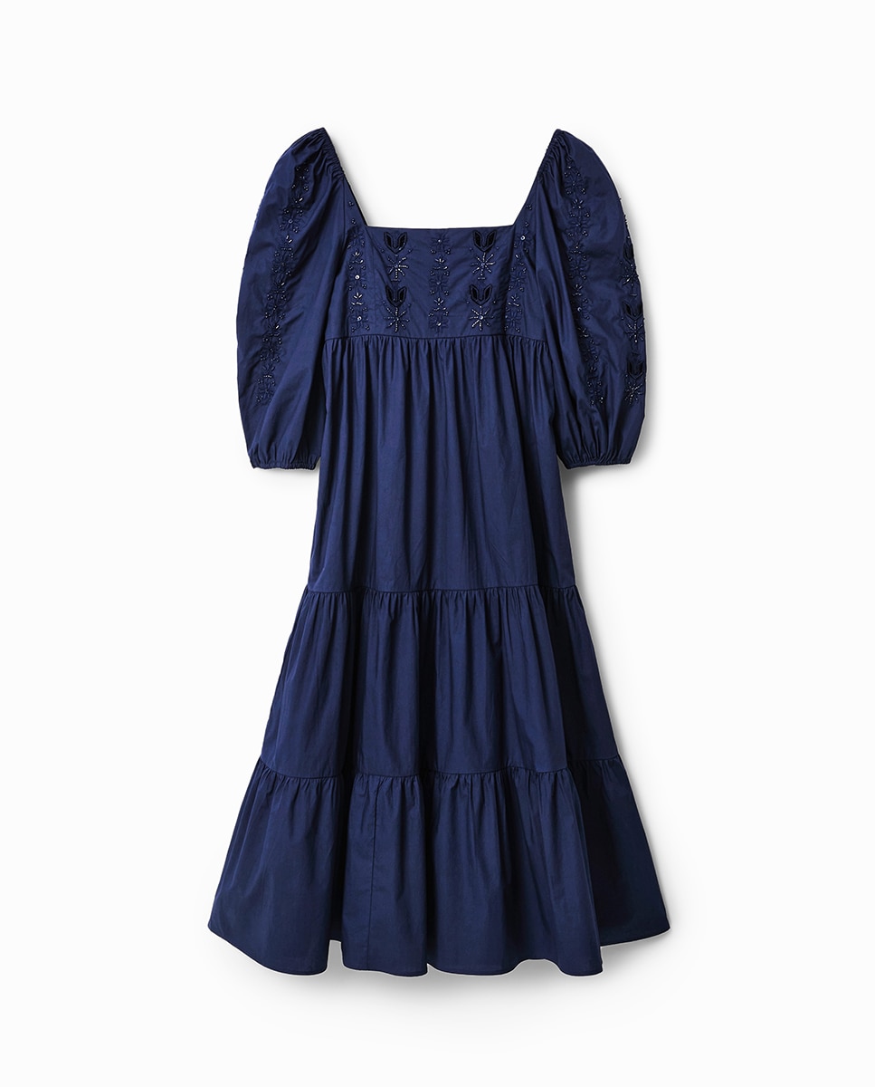 Imagen 0 de Vestido manga 3/4