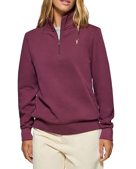 Imagen 0 de Sudadera Rigby go w neck zipper sweat fl