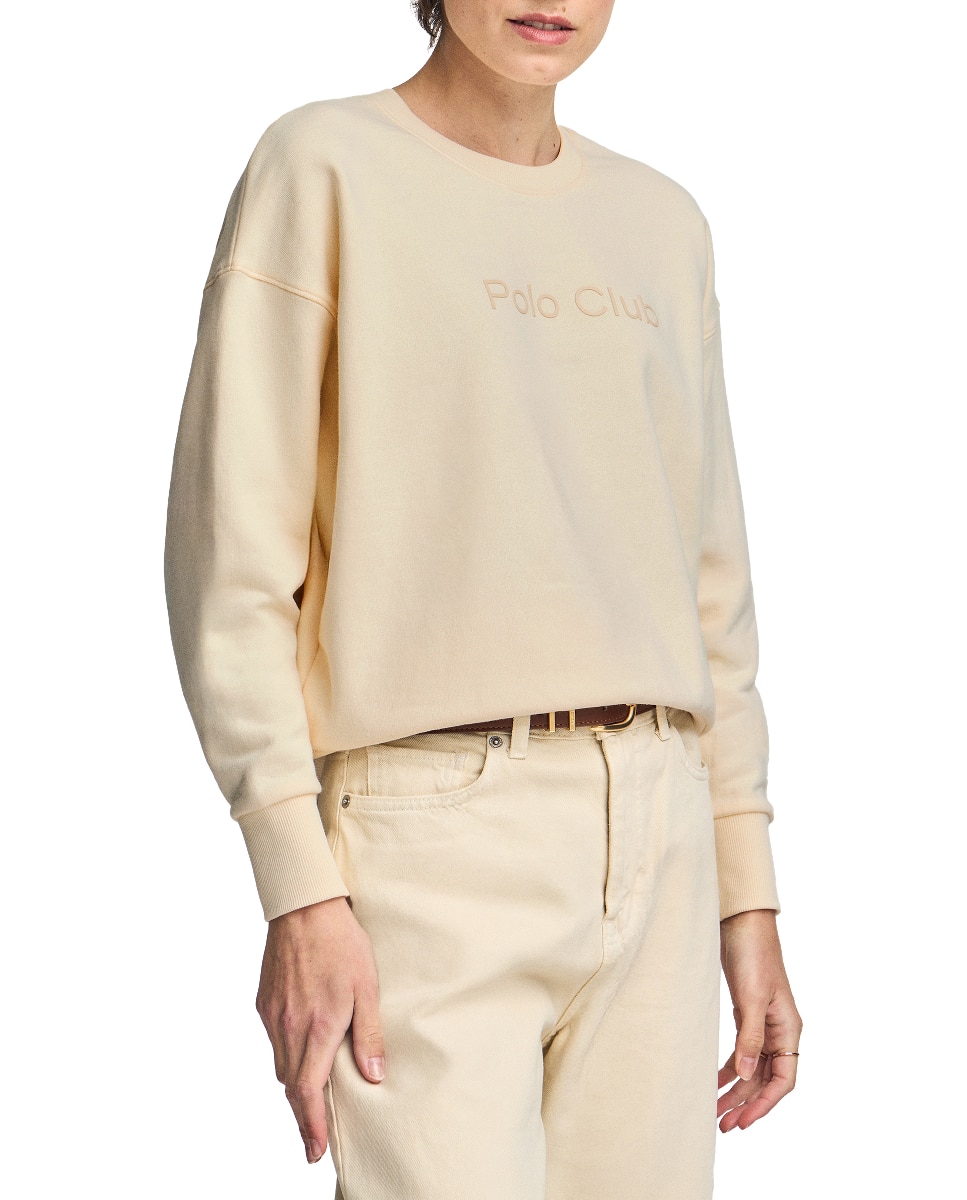 Imagen 0 de Sudadera de mujer cuello redondo