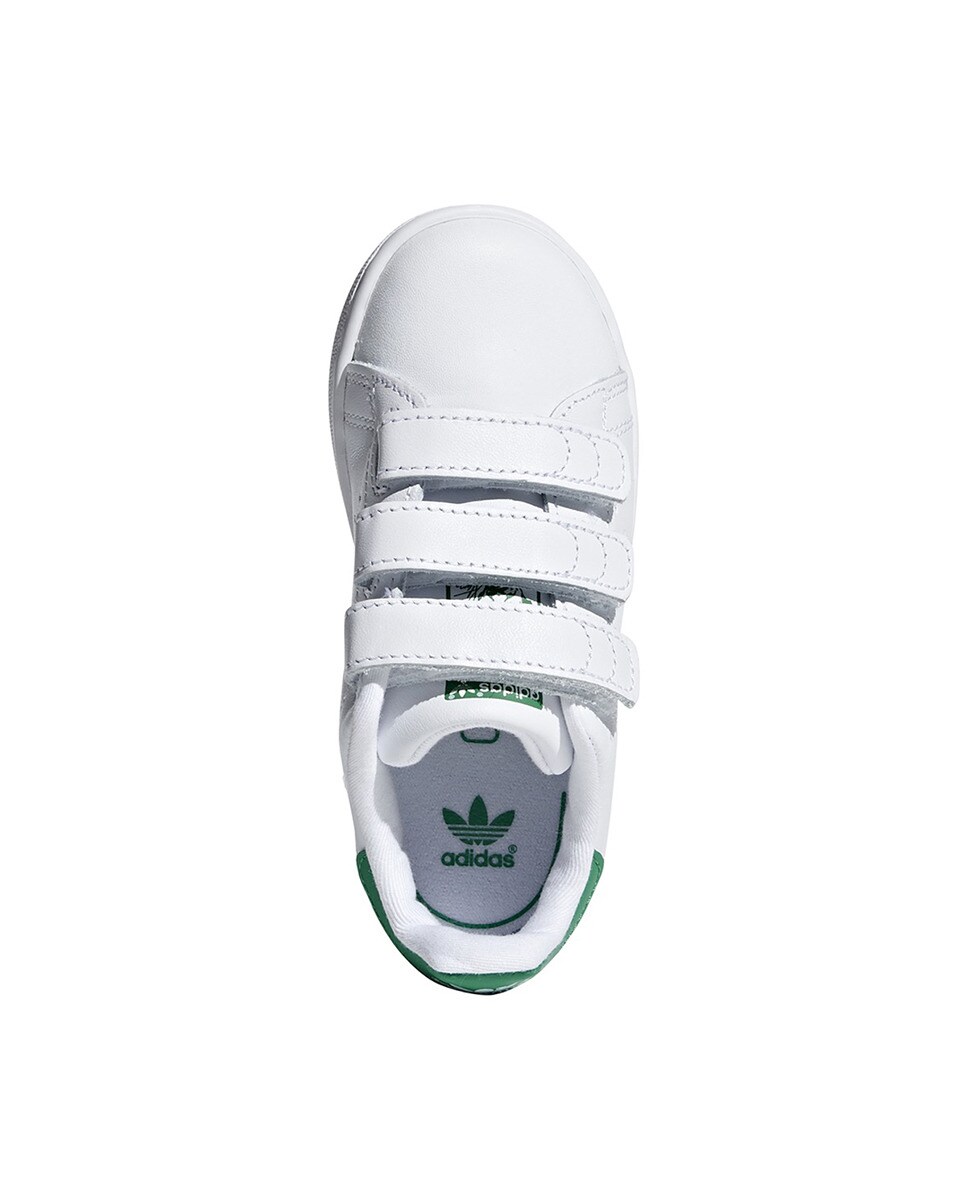 Sapatilhas casual de bebé/criança Stan Smith CF I Originals Branco-6