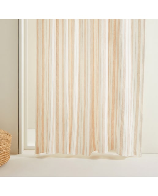 Imagen 0 de Visillo con sistema multiusos Rayas Albarquq El Corte Inglés