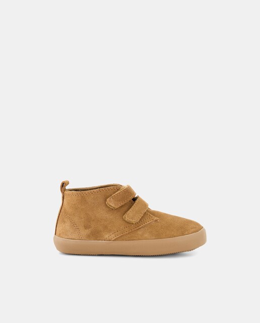 Imagen 0 de Bota de piel con doble velcro 22-34