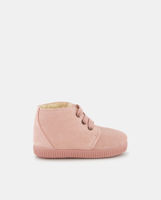 Imagen 0 de Bota de piel con cordones 19-27