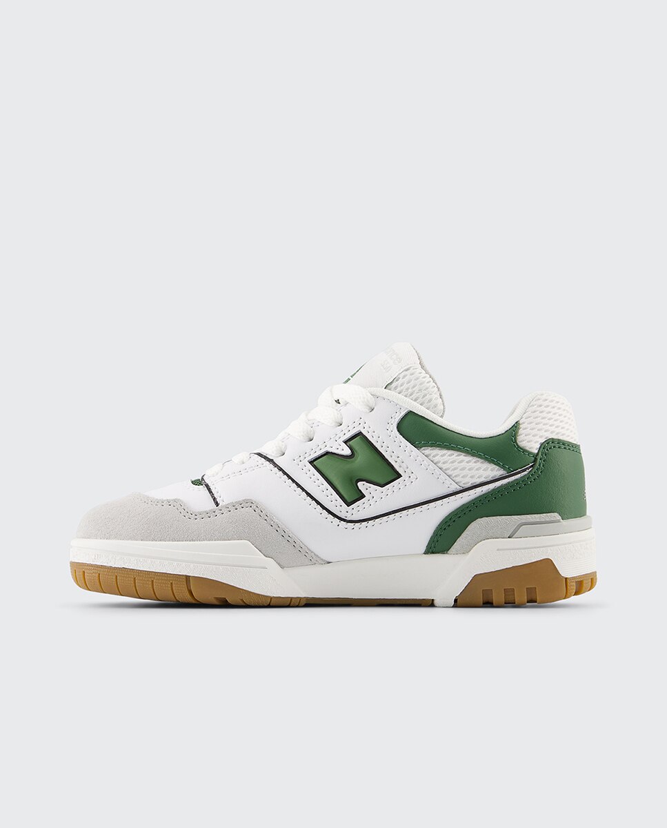 Sapatilhas Casual de Criança 550 Branco / Verde-6