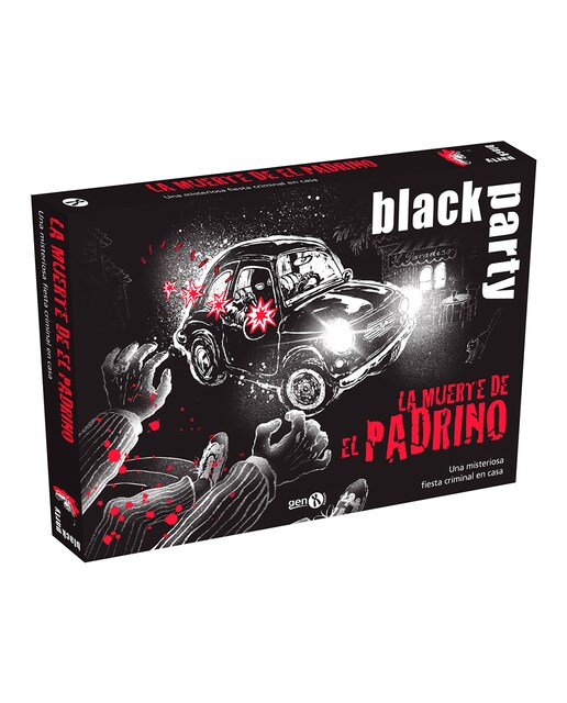 Imagen 0 de Juego De Mesa Black Stories Black Party: Muerte Del Padrino