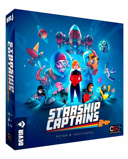 Imagen 0 de Juego de tablero Starship captains Devir