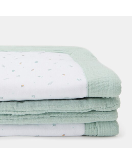 Imagen 0 de Edredón Relleno Cotton Juice Baby Home Bosque zorro (disponible en varias medidas)