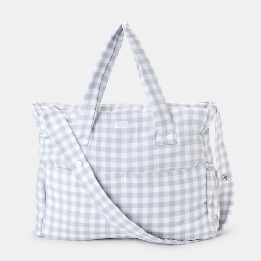 Imagen 0 de Bolso Cotton Juice Baby Home con cuadros vichy