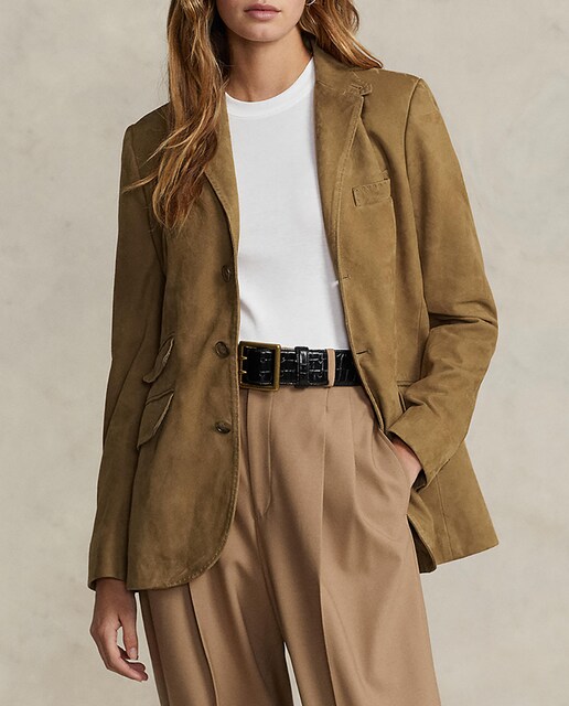 Imagen 0 de Blazer de mujer de piel