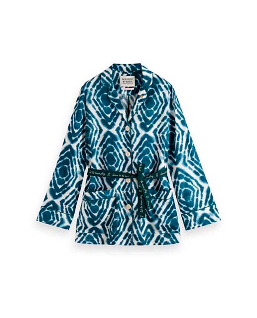 Blazer estilo pijama