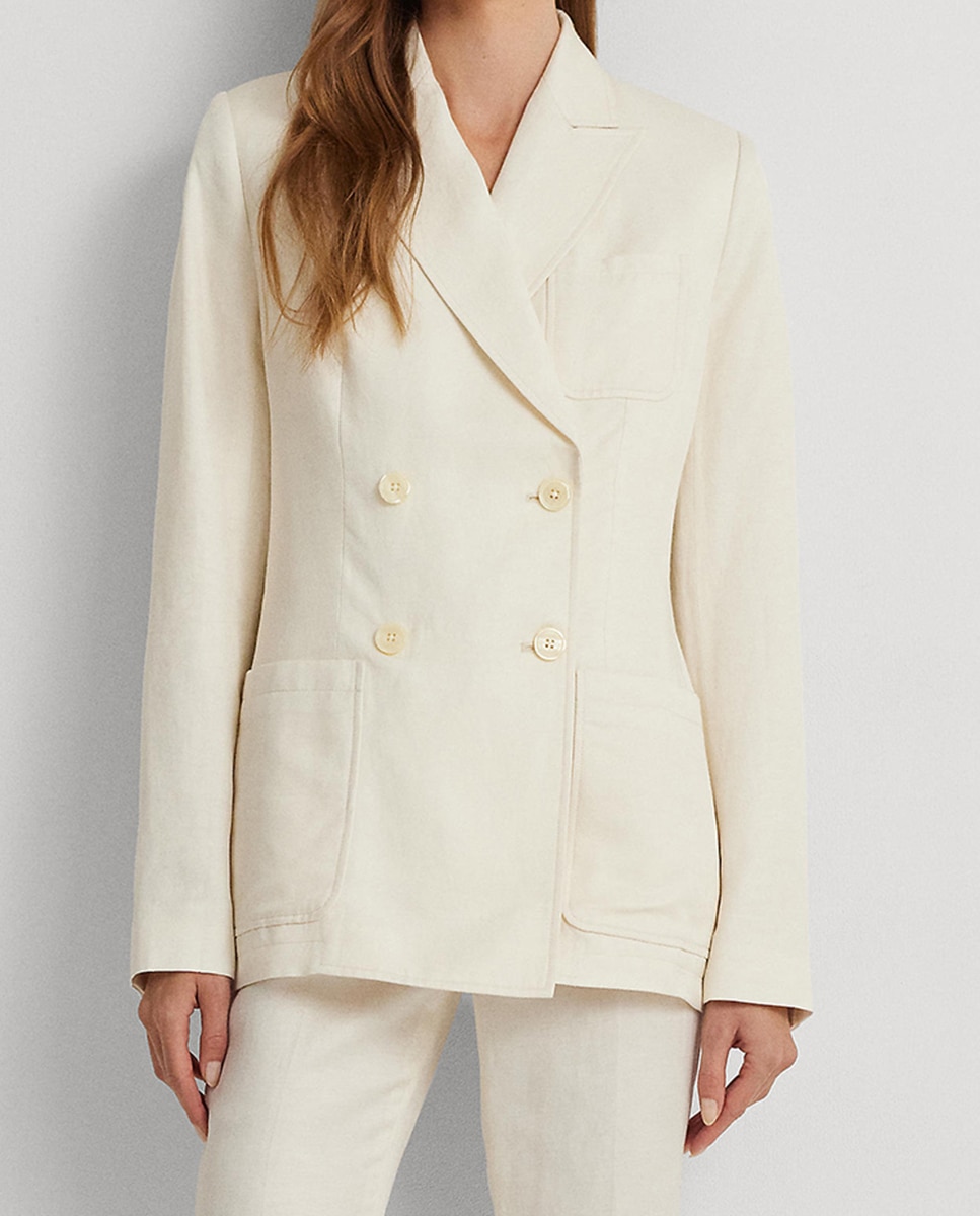 Imagen 0 de Blazer de mujer con solapas y doble botonadura