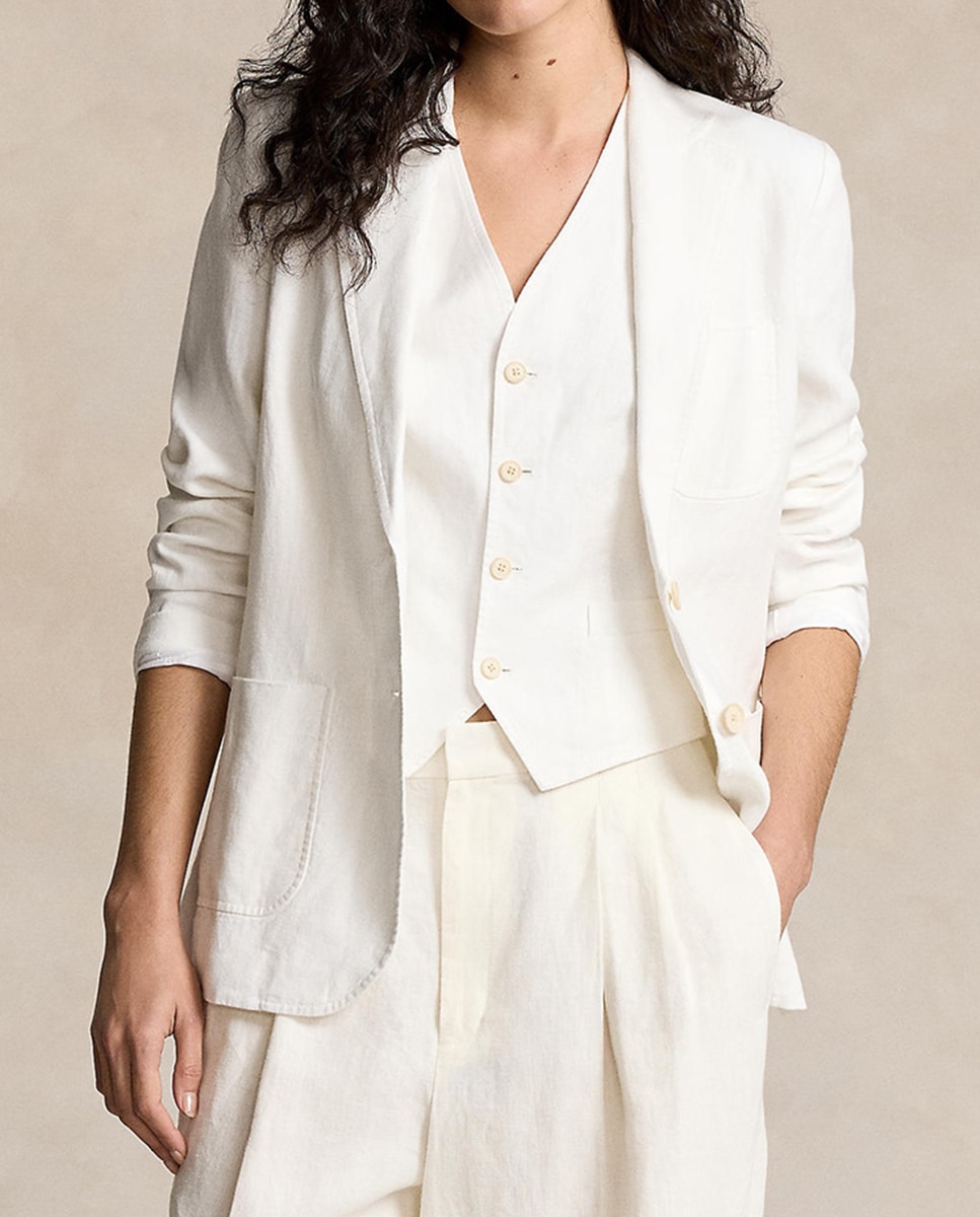 Imagen 0 de Blazer de mujer con solapas y dos botones
