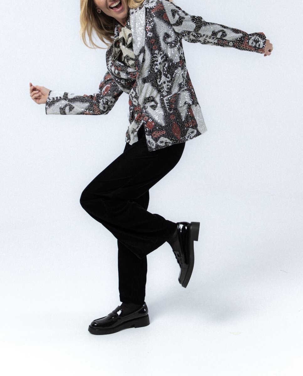 Imagen 0 de Blazer Silvia Estampado Paisley