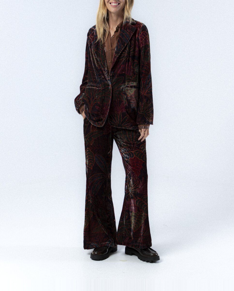 Imagen 0 de Blazer Adriana terciopelo mujer