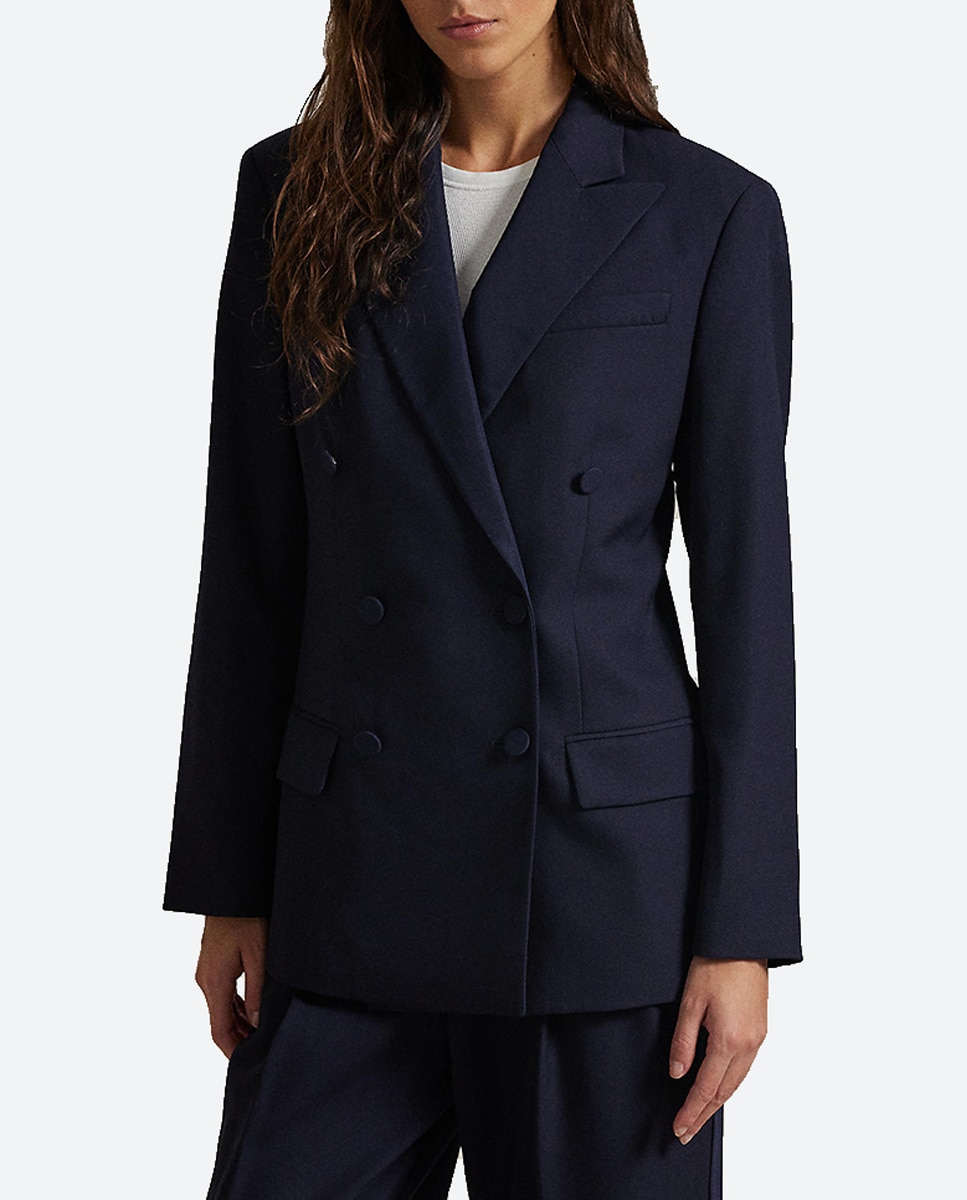 Imagen 0 de Blazer de mujer de lana con doble botonadura