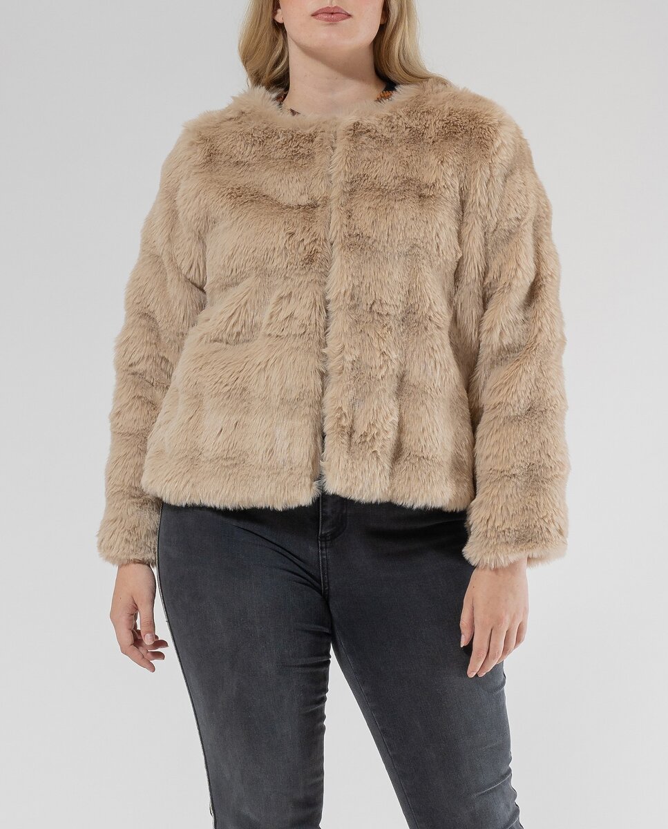 Imagen 0 de Chaqueton simil pelo