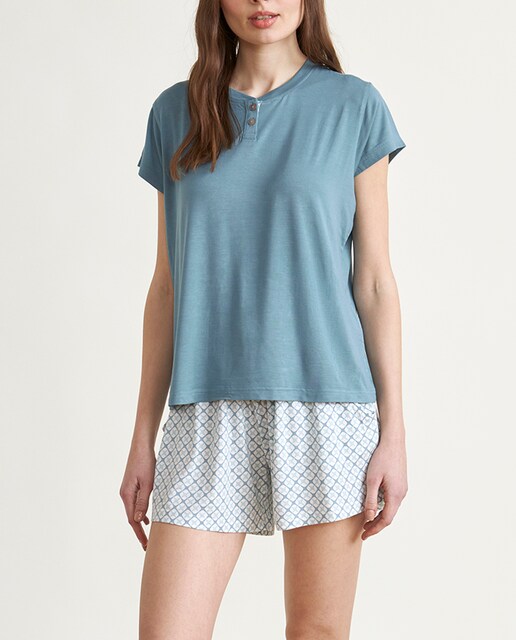 Imagen 0 de Pijama punto manga corta combinado