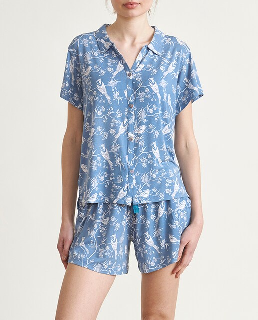 Imagen 0 de Pijama estampado de manga corta