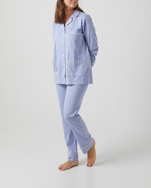 Imagen 0 de Pijama camisero largo