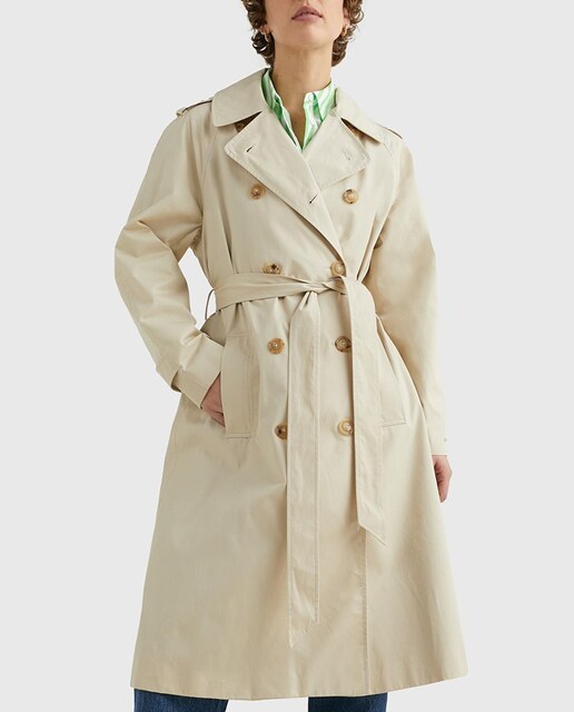 Imagen 0 de Cazadora de mujer tipo gabardina