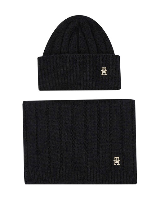 Imagen 0 de Pack regalo de gorro y bufanda Tommy Hilfiger