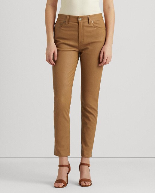 Imagen 0 de Pantalón de mujer skinny de piel