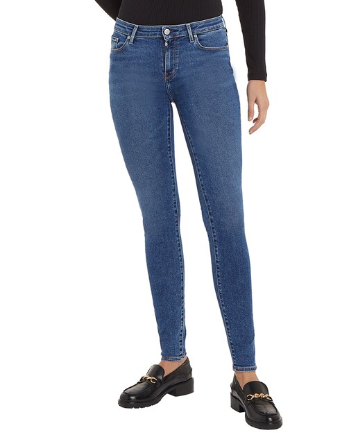 Imagen 0 de Vaquero de mujer skinny de cintura regular
