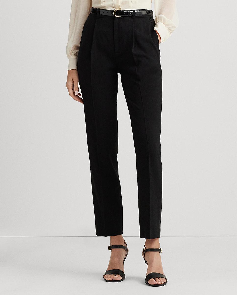 Imagen 0 de Pantalones de mujer de vestir con pliegues y bolsillos