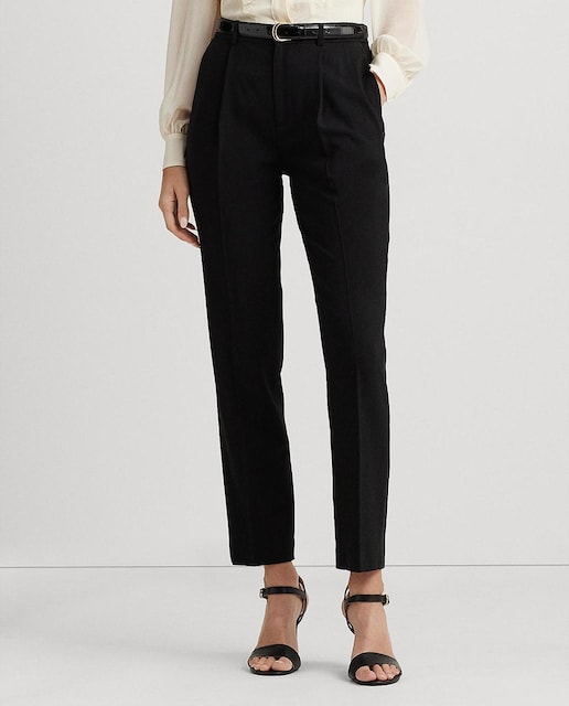 Imagen 0 de Pantalones de mujer de vestir con pliegues y bolsillos