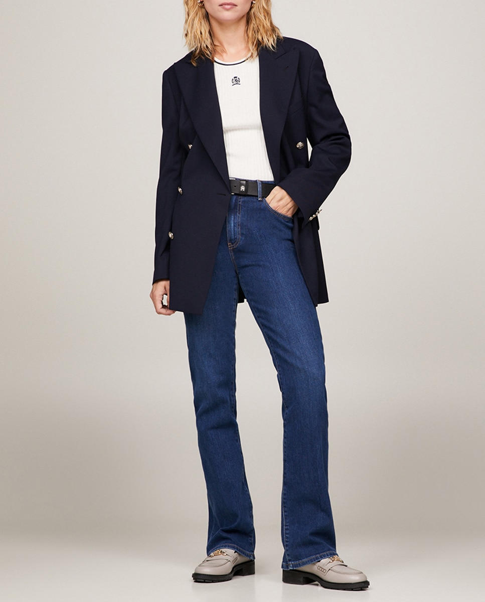 Imagen 0 de Vaquero de mujer Bootcut tiro regular