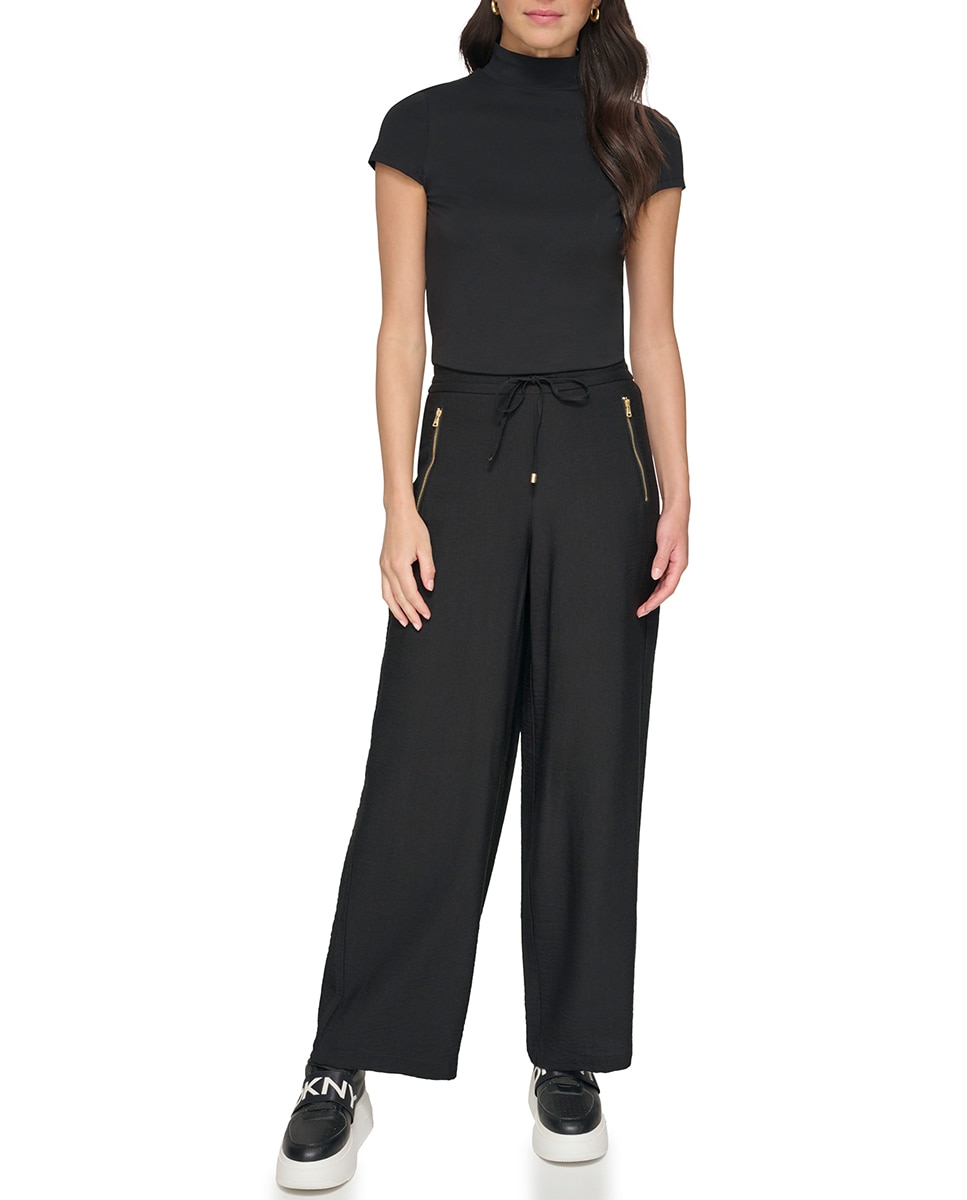 Imagen 0 de Pantalones casual de mujer lisos y rectos