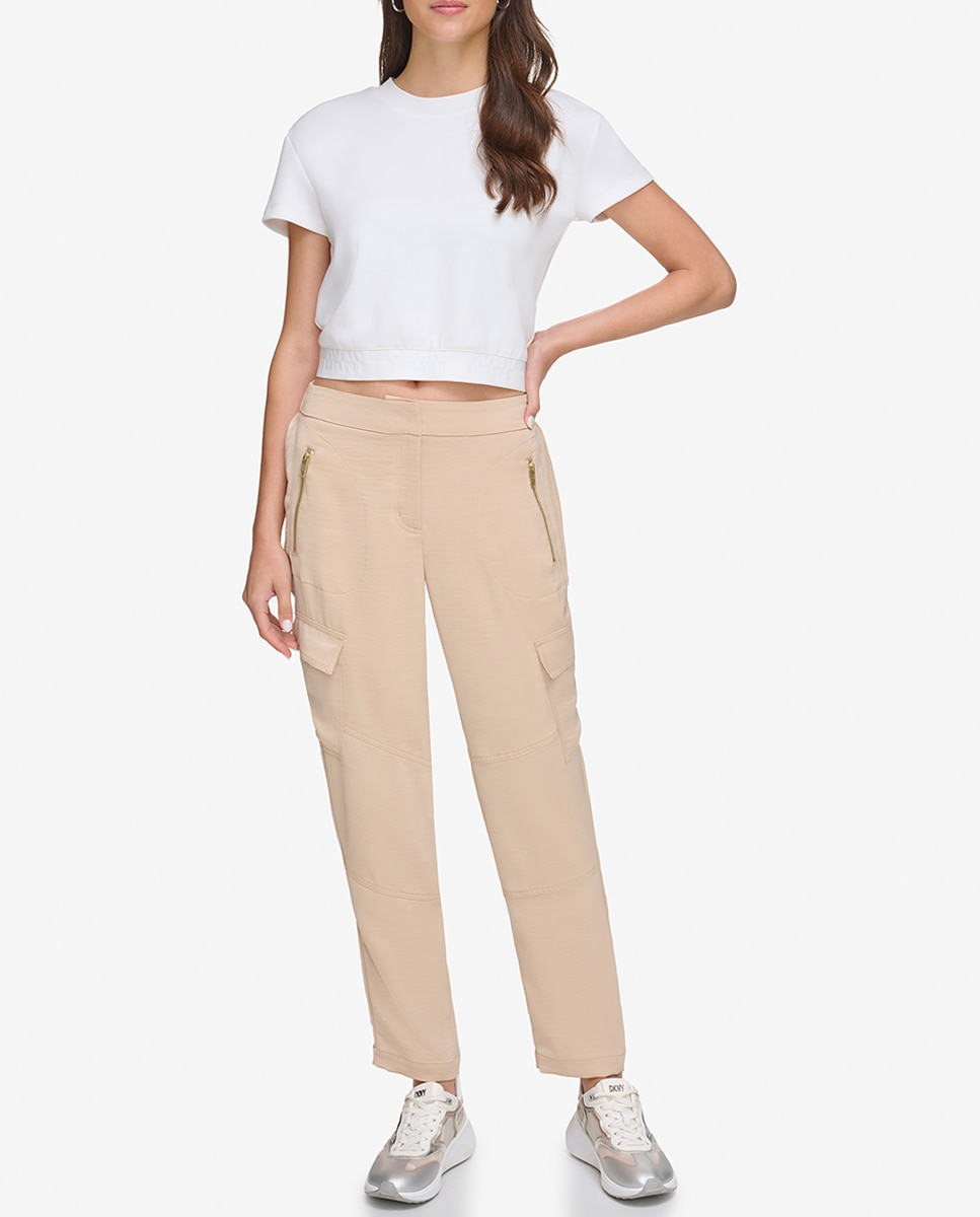 Imagen 0 de Pantalón de mujer cargo recto