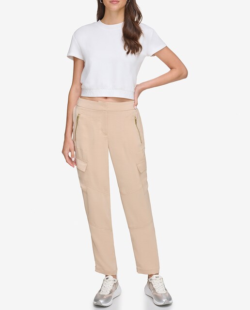 Imagen 0 de Pantalón de mujer cargo recto