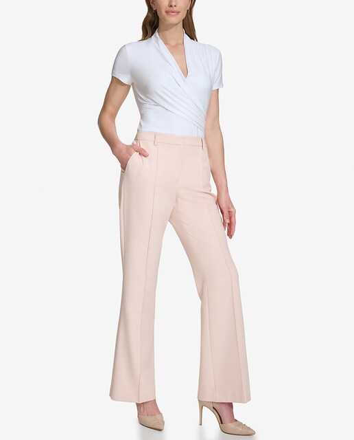 Imagen 0 de Pantalón de mujer recto con pinzas