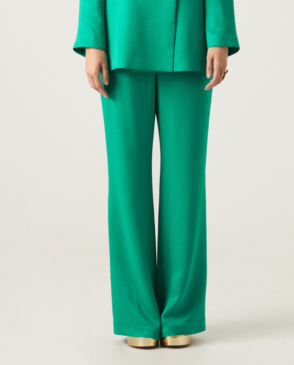 Pantalón de mujer acampanado cinturilla — oferta en Primeriti