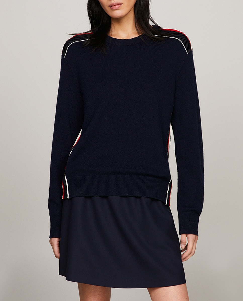 Imagen 0 de Jersey de mujer regular de cuello redondo