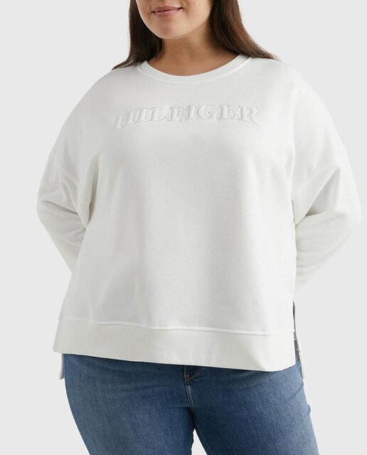 Imagen 0 de Sudadera de mujer  sin capucha manga larga