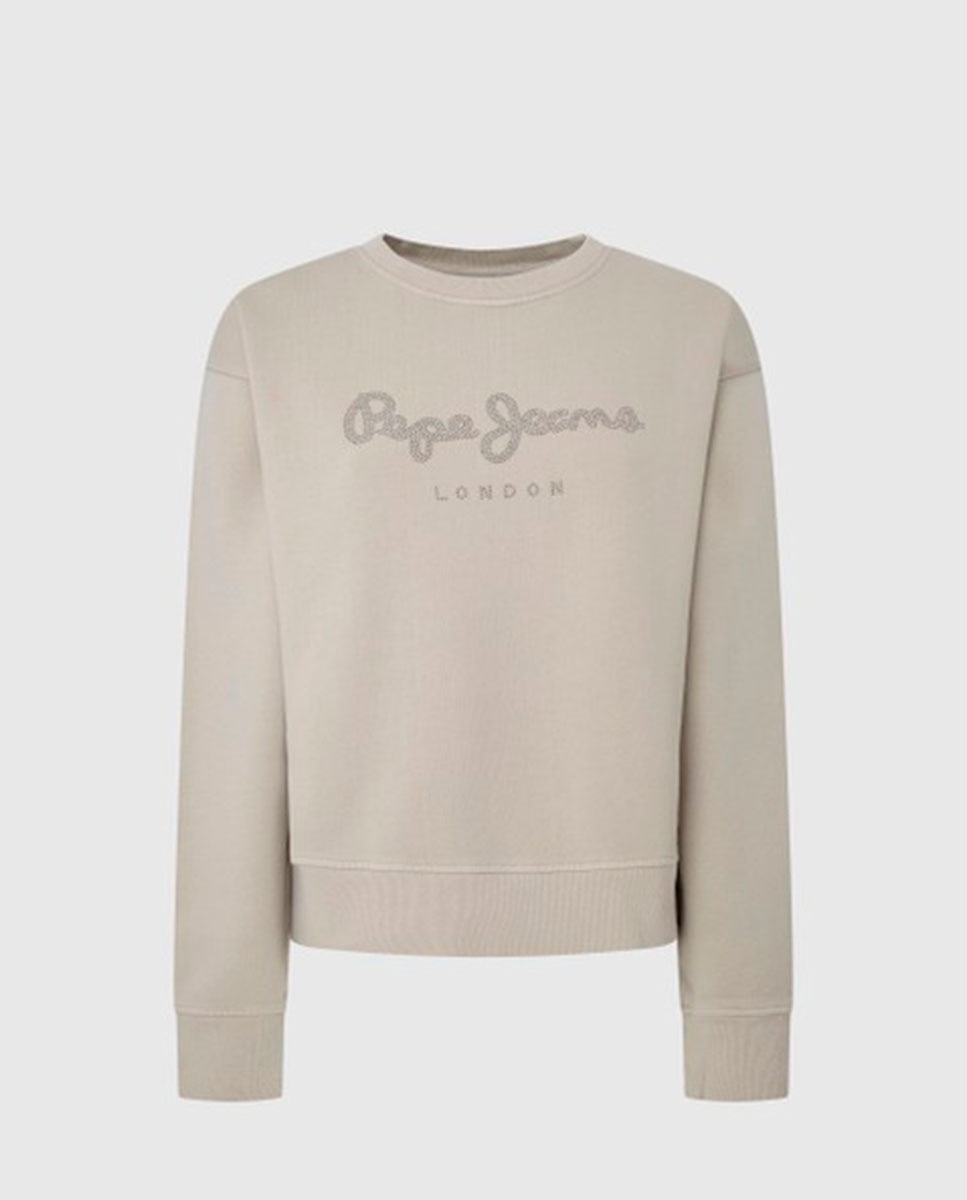 Imagen 0 de Sudadera de mujer logo detalle