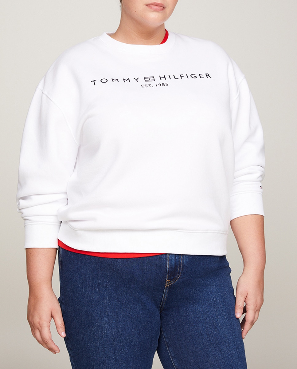 Imagen 0 de Sudadera de mujer cuello redondo y manga larga