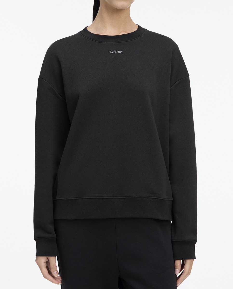 Imagen 0 de Sudadera de mujer cuello redondo con logo