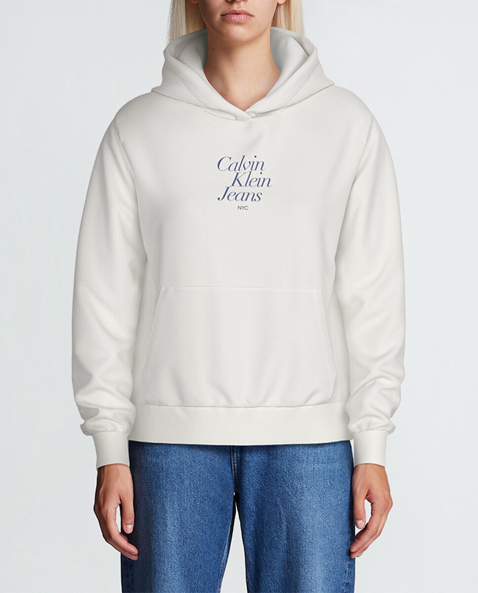Imagen 0 de Sudadera de mujer cuello redondo con logo