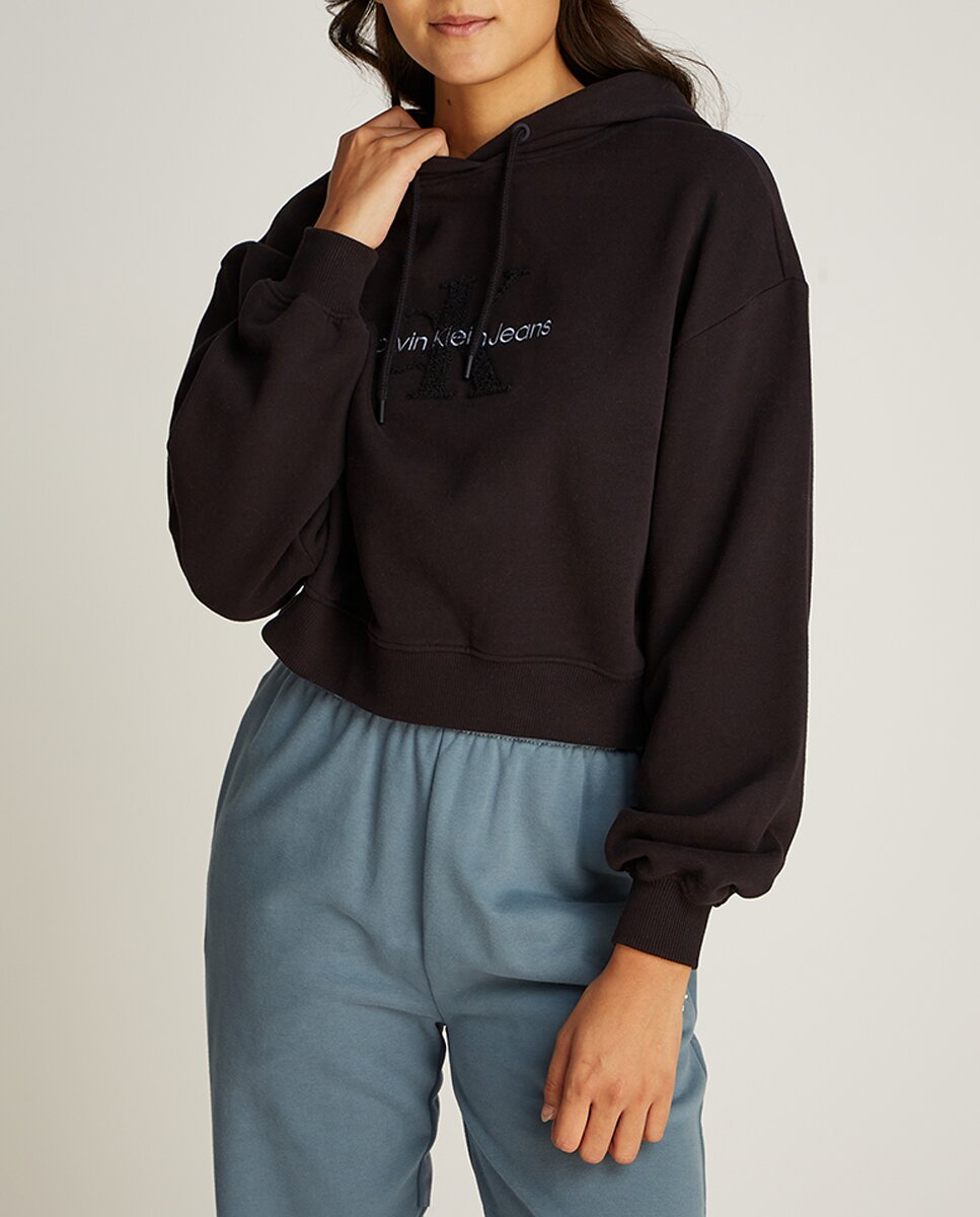 Imagen 0 de Sudadera Mujer con capucha y monograma