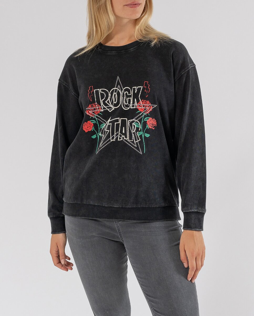 Imagen 0 de Sudadera estampacion c/tachas