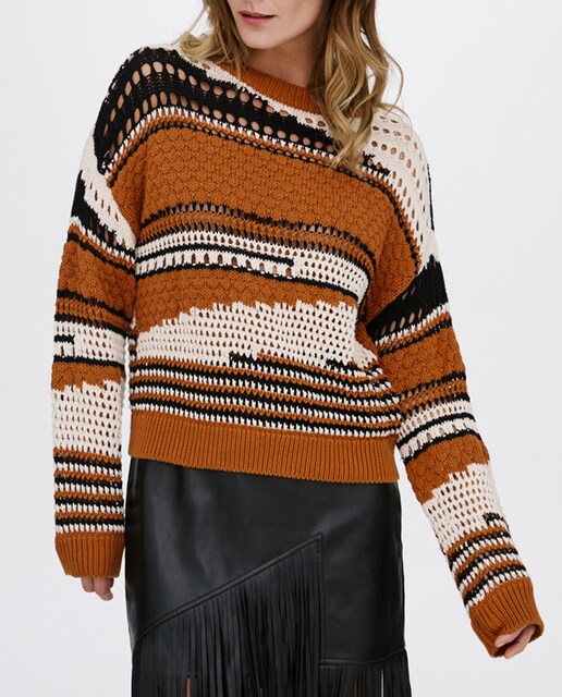 Imagen 0 de Jersey de mujer color block