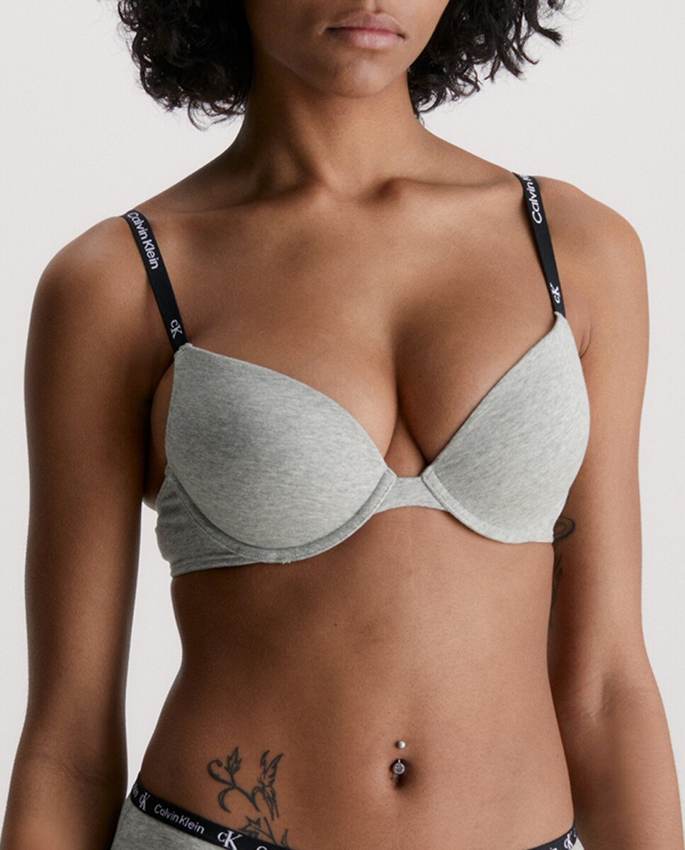 Imagen 0 de Sujetador escotado con push up - 1996 Cotton