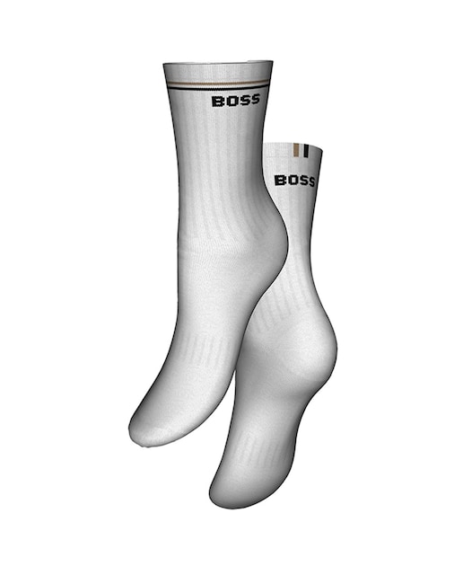 Imagen 0 de Pack de dos calcetines deportivas de mujer en color negro