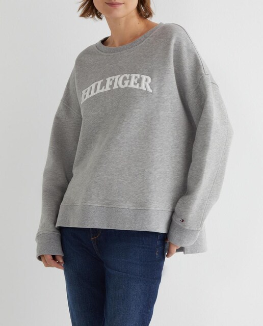 Imagen 0 de Sudadera de mujer de cuello redondo y manga larga