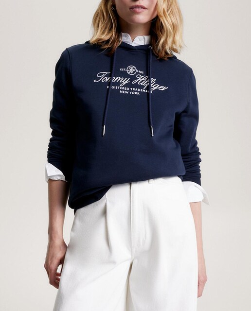 Imagen 0 de Sudadera de mujer con capucha y manga larga