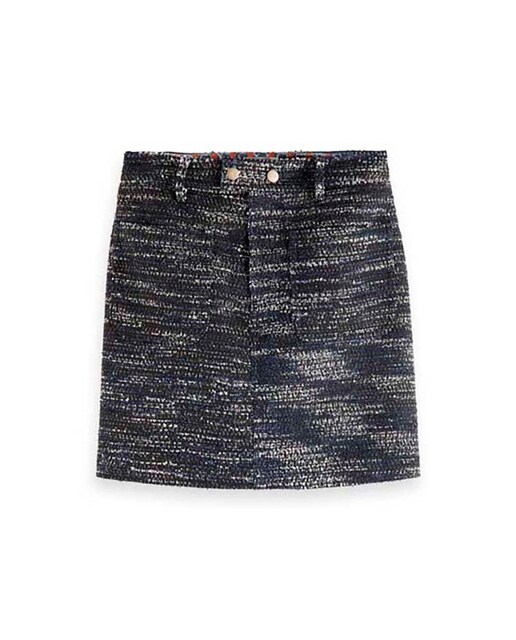 Minifalda tweed