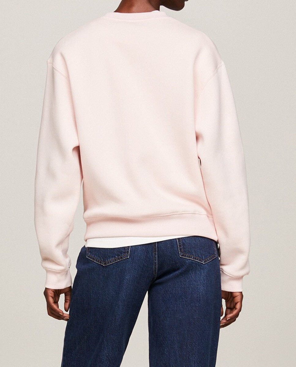Imagen 0 de Sudadera de mujer regular de cuello redondo